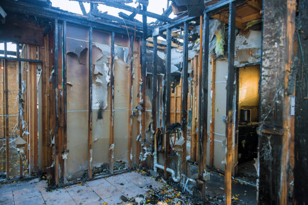 Professional Fire Damage Repair technician working in New Oxford, PA